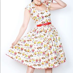 Bernie Dexter Sara Sundae Dress Medium